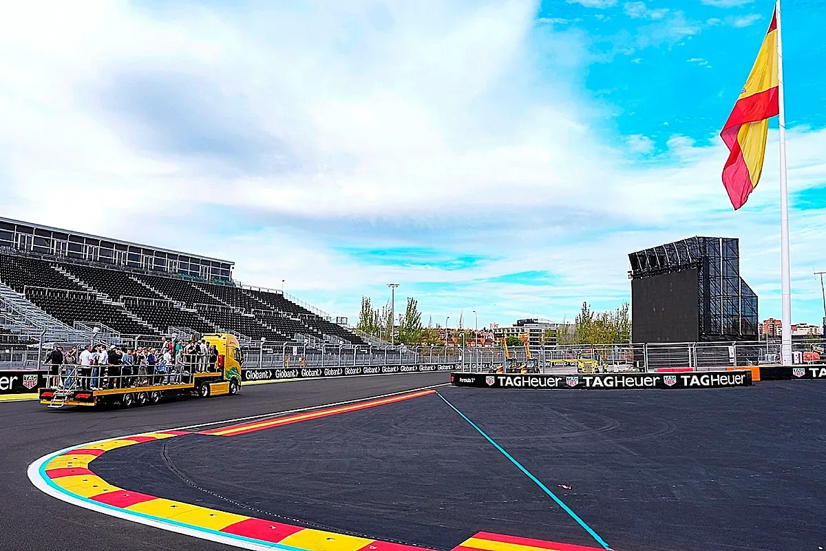 La incertidumbre por Madring, el "circuito de locos" que desconcierta a la F1: "En el simulador creo que me he chocado contra todos los muros" - El Mundo