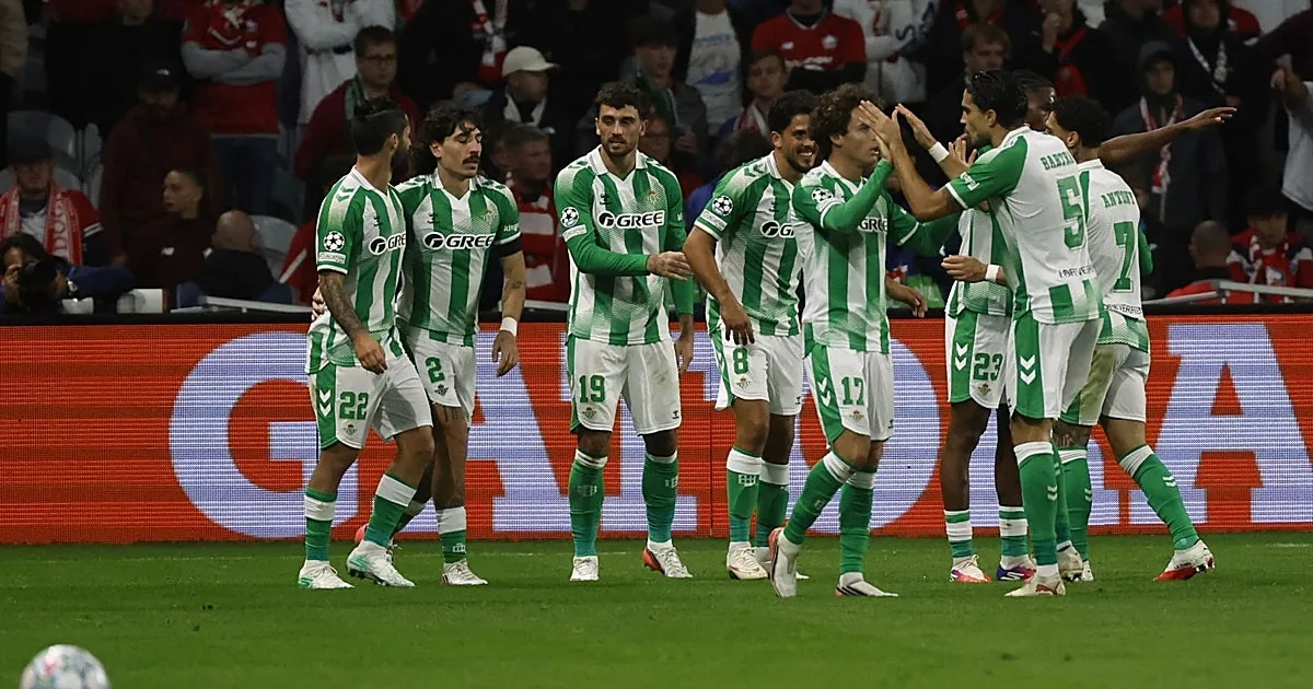 Lille - Betis en directo: fase liga de la Champions League hoy, en vivo